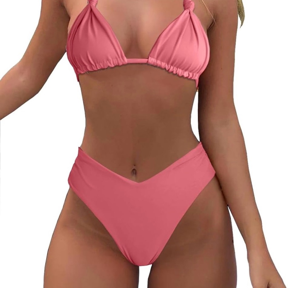 Chic Pink Bikini Set for Women